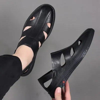 Charcoal Fusion Sandals